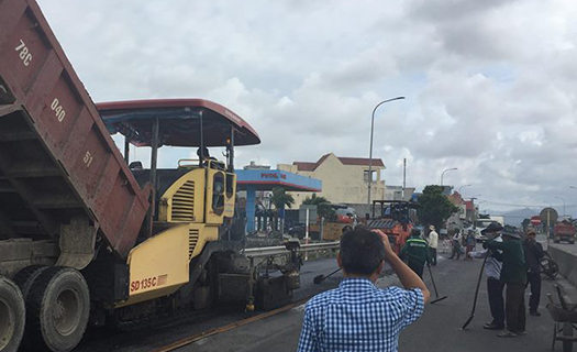 Phú Yên: Khẩn trương khắc phục sự cố trên Quốc lộ 1A